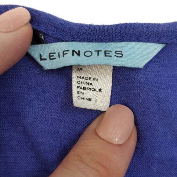 Leifnotes | Layered Patterned Split Front Tank - Picture 7 of 7